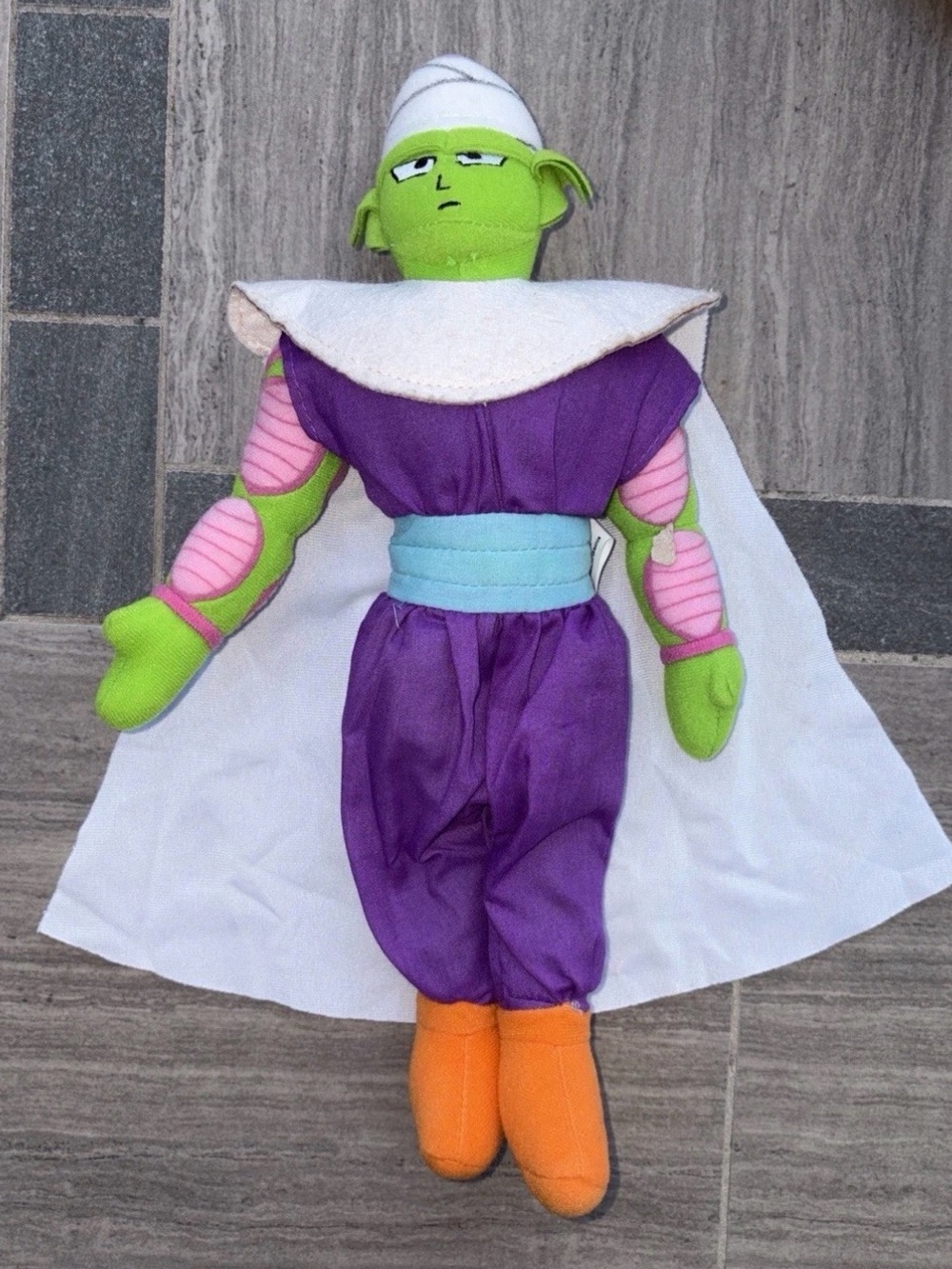 Vintage Dragon Ball Z Piccolo 2001 Kellytoy FUNimation Anime Plush Stuffed Doll